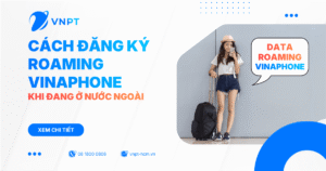 Cách đăng ký Roaming VinaPhone khi đang ở nước ngoài